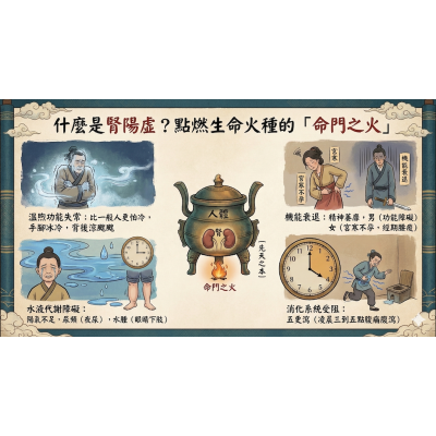 續燃生命之火——關於「腎陽虛」的保養指南