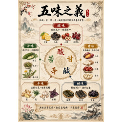 五味之義不是玄學！酸苦甘辛鹹怎麼吃？一篇看懂食材、中藥材與日常養生的關鍵味道