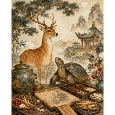 龜鹿二仙膠(丸)不是老人專利!腰痠、筋骨沒力、骨本流失前,先看懂這帖「補陰又補陽」的經典方 龜鹿二仙膠(丸)不是老人專利!腰痠、筋骨沒力、骨本流失前,先看懂這帖「補陰又補陽」的經典方